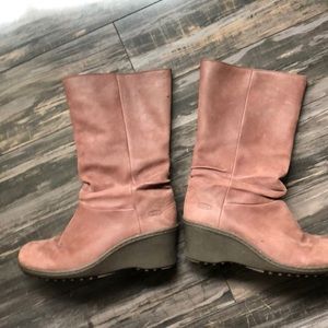 Keen wedge slouchy boot